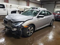 Honda salvage cars for sale: 2019 Honda Civic LX