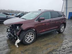 Salvage cars for sale at Windsor, NJ auction: 2021 Ford Edge SEL