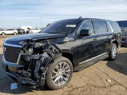 Cadillac Escalade Vehiculos salvage en venta: 2021 Cadillac Escalade ESV Premium Luxury