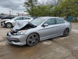 Honda salvage cars for sale: 2017 Honda Accord Sport