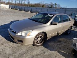 Honda Accord salvage cars for sale: 2006 Honda Accord EX