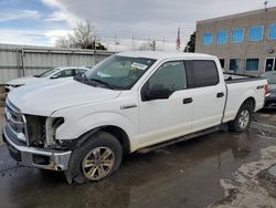 Ford salvage cars for sale: 2015 Ford F150 Supercrew