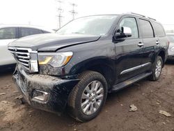 Toyota Sequoia salvage cars for sale: 2018 Toyota Sequoia Platinum