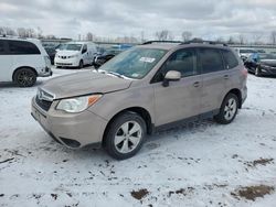 Salvage cars for sale from Copart Central Square, NY: 2016 Subaru Forester 2.5I Premium