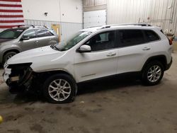 Salvage cars for sale from Copart Candia, NH: 2018 Jeep Cherokee Latitude Plus