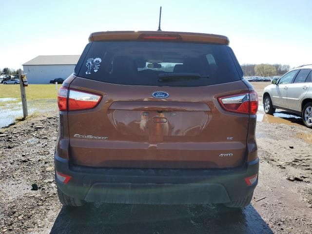 2020 Ford Ecosport SE