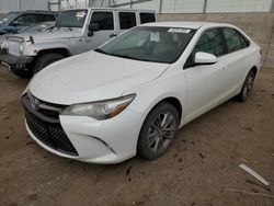 Salvage cars for sale from Copart Albuquerque, NM: 2016 Toyota Camry LE