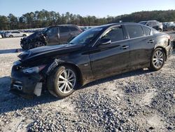 Salvage cars for sale at Ellenwood, GA auction: 2017 Infiniti Q50 Premium