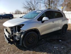 Salvage cars for sale from Copart London, ON: 2021 Chevrolet Trax 1LT