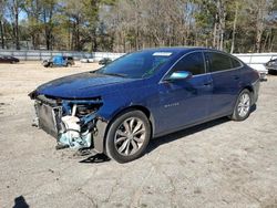 Salvage cars for sale at Austell, GA auction: 2019 Chevrolet Malibu LT