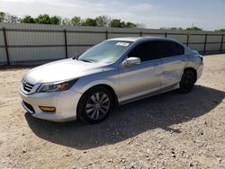 Salvage cars for sale at New Braunfels, TX auction: 2013 Honda Accord EXL