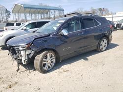 Salvage cars for sale from Copart Spartanburg, SC: 2018 Chevrolet Equinox Premier