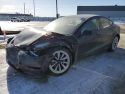 Tesla salvage cars for sale: 2022 Tesla Model 3