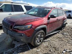 Jeep salvage cars for sale: 2019 Jeep Cherokee Trailhawk