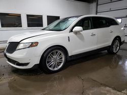 Lincoln salvage cars for sale: 2013 Lincoln MKT