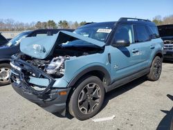 Salvage cars for sale at Exeter, RI auction: 2021 Ford Bronco Sport Outer Banks