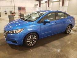 Salvage cars for sale from Copart Avon, MN: 2021 Nissan Versa SV