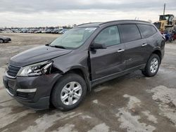 Chevrolet Traverse ls salvage cars for sale: 2013 Chevrolet Traverse LS