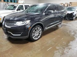 Lincoln Vehiculos salvage en venta: 2016 Lincoln MKX Reserve