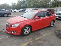 Chevrolet salvage cars for sale: 2014 Chevrolet Cruze LT