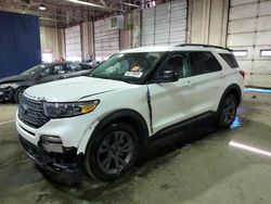 Salvage cars for sale from Copart Woodhaven, MI: 2023 Ford Explorer XLT