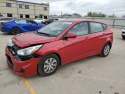 Hyundai Accent SE salvage cars for sale: 2017 Hyundai Accent SE