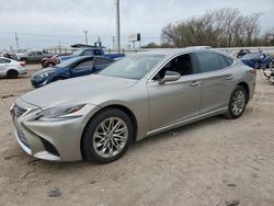 Salvage cars for sale at Oklahoma City, OK auction: 2018 Lexus LS 500 Base