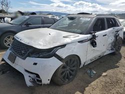 Salvage cars for sale at San Martin, CA auction: 2018 Land Rover Range Rover Velar R-DYNAMIC SE