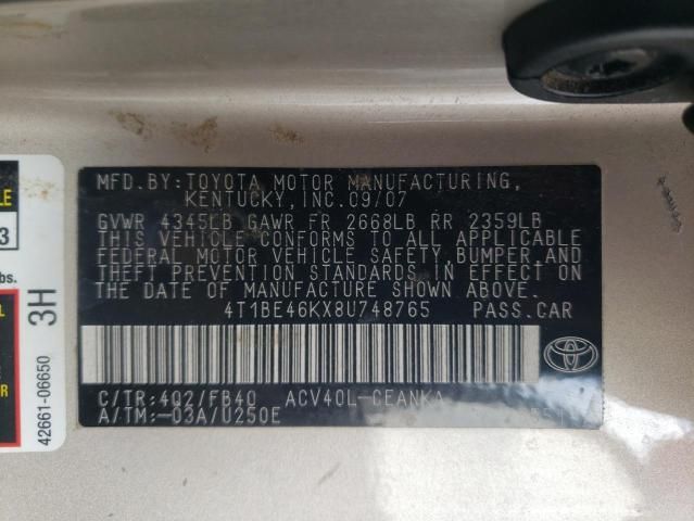 2008 Toyota Camry CE