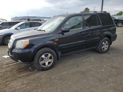 Honda Pilot EXL salvage cars for sale: 2007 Honda Pilot EXL