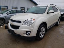 Salvage cars for sale at Pekin, IL auction: 2015 Chevrolet Equinox LT