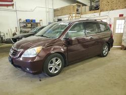 Salvage cars for sale at Ham Lake, MN auction: 2010 Honda Odyssey Touring