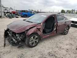 Salvage cars for sale from Copart Houston, TX: 2023 Nissan Sentra SV