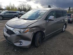Salvage cars for sale at auction: 2012 Nissan Quest S