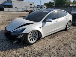 Salvage cars for sale from Copart Opa Locka, FL: 2022 Tesla Model 3