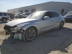 Infiniti Q50 Luxe salvage cars for sale: 2018 Infiniti Q50 Luxe