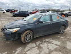 Salvage cars for sale at Indianapolis, IN auction: 2017 Toyota Camry LE