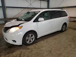 Toyota Sienna LE salvage cars for sale: 2013 Toyota Sienna LE