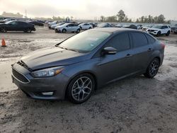 Salvage cars for sale at Houston, TX auction: 2018 Ford Focus SEL