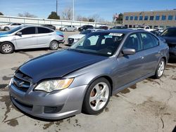 Salvage cars for sale from Copart Littleton, CO: 2008 Subaru Legacy 2.5I
