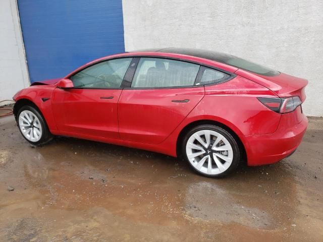 2022 Tesla Model 3