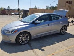 Hyundai salvage cars for sale: 2017 Hyundai Elantra SE