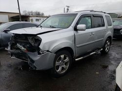 Salvage cars for sale at New Britain, CT auction: 2012 Honda Pilot EXL