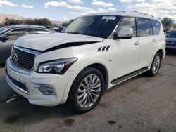 Salvage cars for sale from Copart Las Vegas, NV: 2015 Infiniti QX80