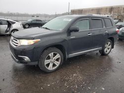 Salvage cars for sale from Copart Fredericksburg, VA: 2012 Toyota Highlander Limited