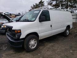 Salvage trucks for sale at New Britain, CT auction: 2008 Ford Econoline E350 Super Duty Van