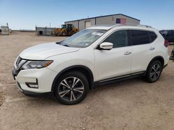 Salvage cars for sale at Amarillo, TX auction: 2017 Nissan Rogue SV