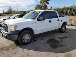 Salvage cars for sale from Copart San Martin, CA: 2013 Ford F150 Supercrew