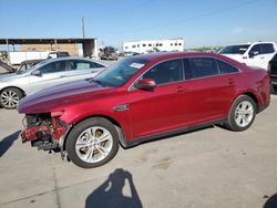 Salvage cars for sale at Grand Prairie, TX auction: 2016 Ford Taurus SEL
