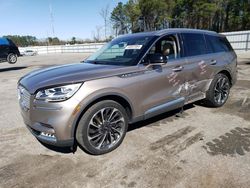 Lincoln Aviator salvage cars for sale: 2020 Lincoln Aviator Reserve